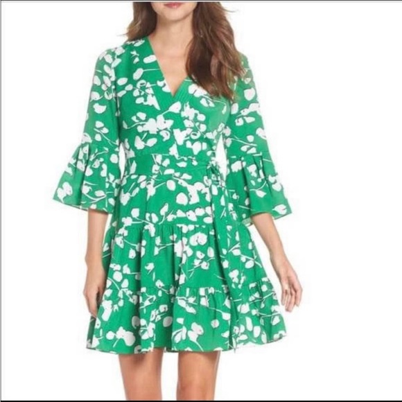 Eliza J wrap dress - size 10 - Picture 2 of 2